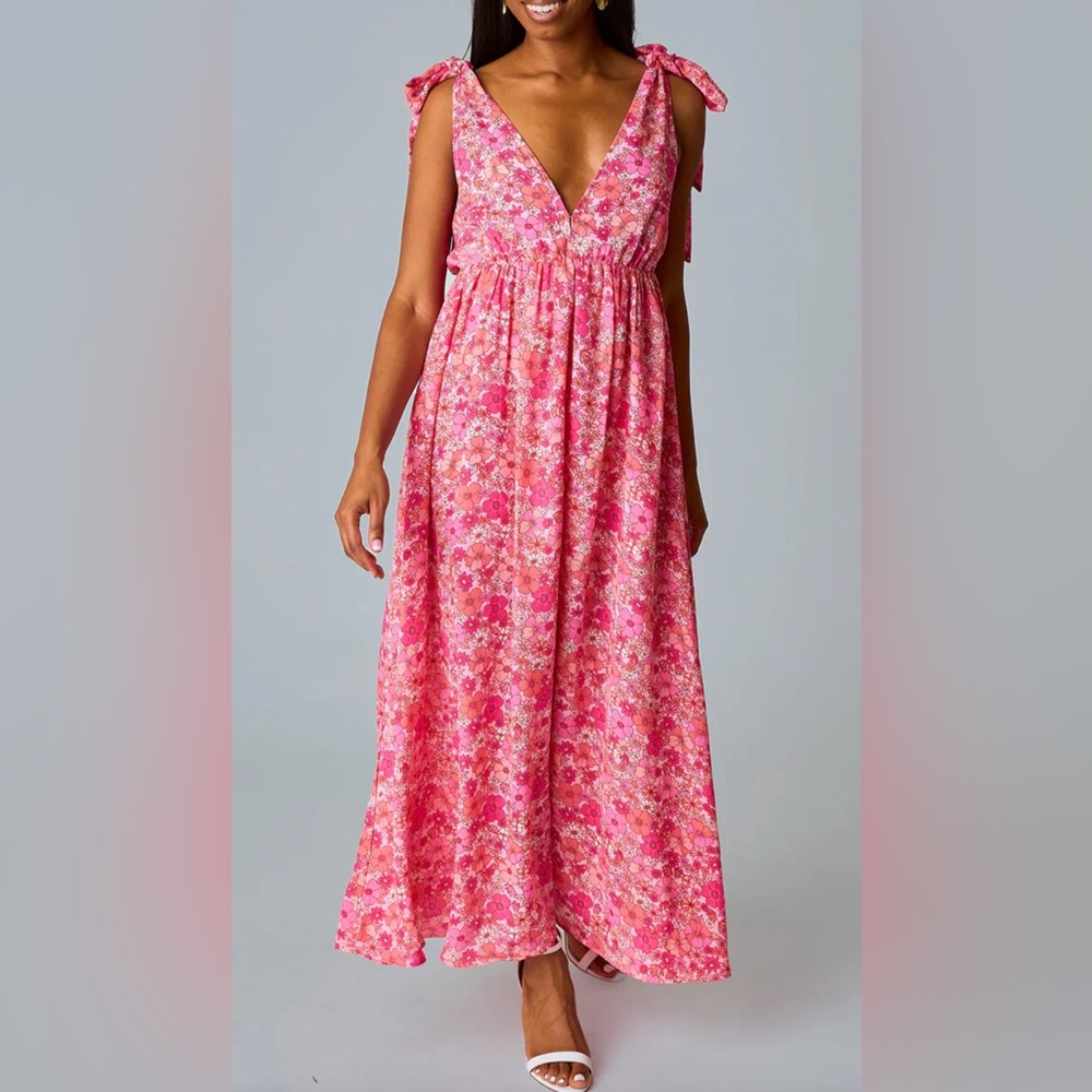 Buddy Love MeMe Maxi Dress Size Medium